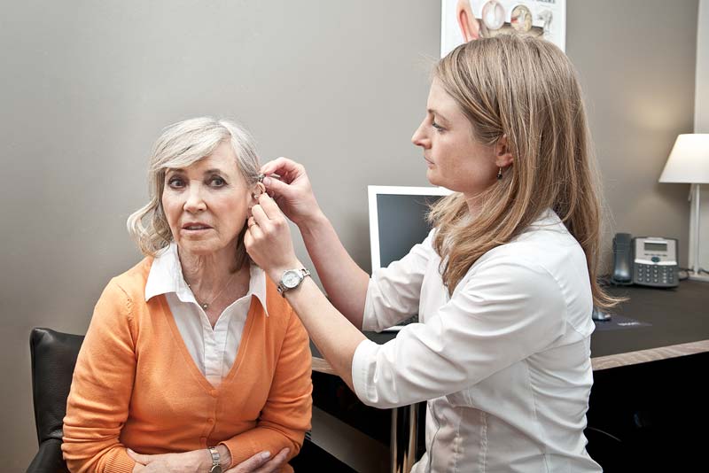 Free hearing aids and loss test from hearing specialist