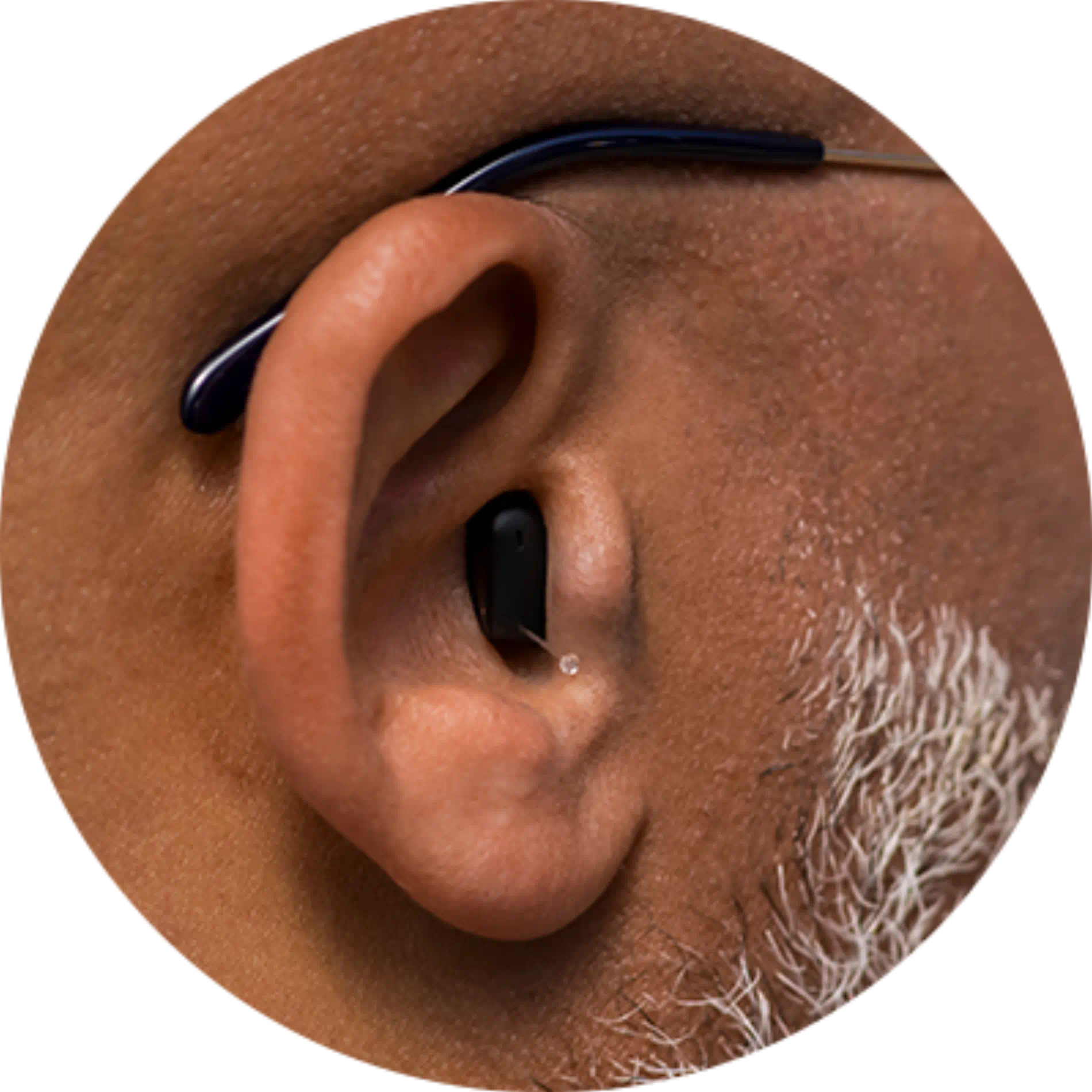 signia ix silk professional head side ear